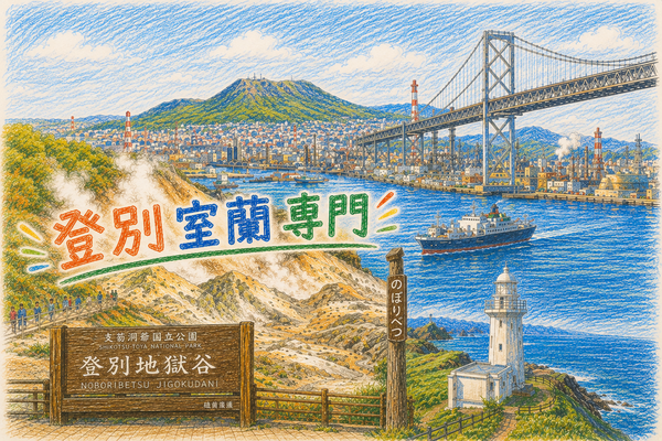 登別出身・居住中のため地元に詳しいです